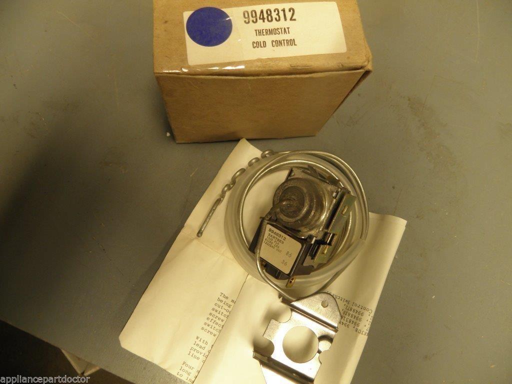 Maytag Refrigerator 9948312 Cold Control Thermostat NEW IN BOX Maytag Refrigerator 9948312 Cold Control Thermostat NEW IN BOX